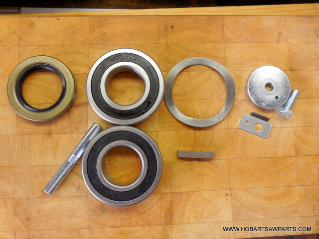 Lower Saw Wheel Pulley Shaft Repair Kit For Hobart Saws 6614 & 6801